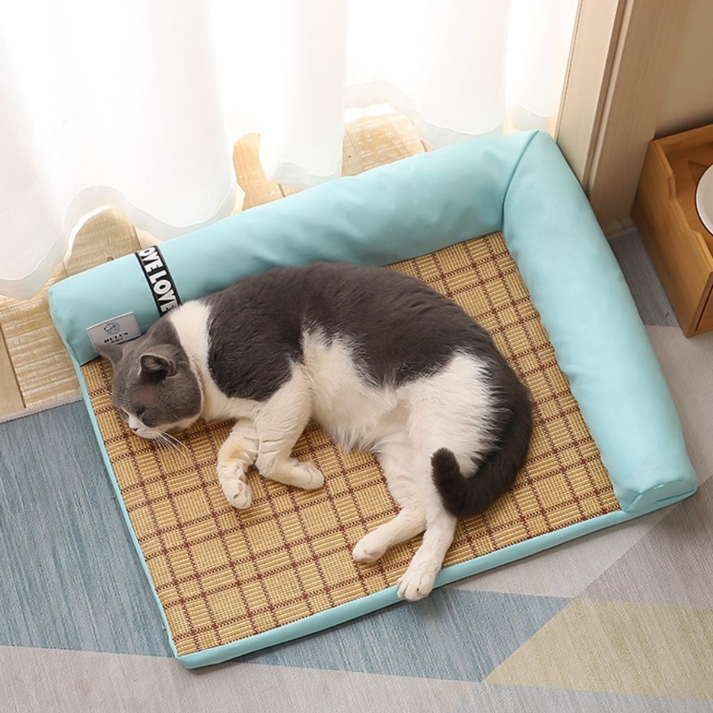 Milo Cooling Pet Bed for Summer Relaxation