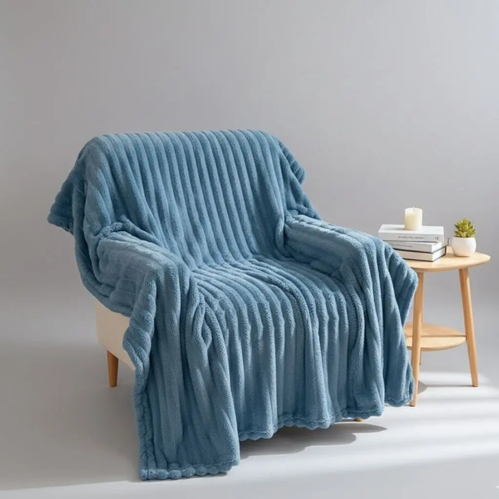 Arden Heavy Flannel Plush Blanket