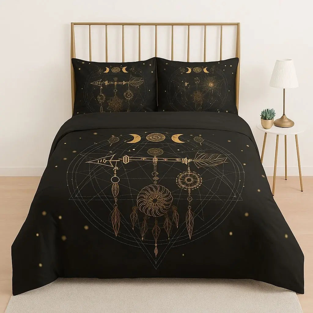 Madeline Berber Fleece Geometric Bedding Set