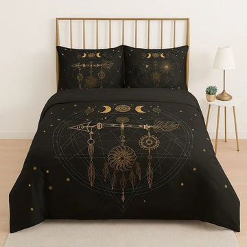 Madeline Berber Fleece Geometric Bedding Set