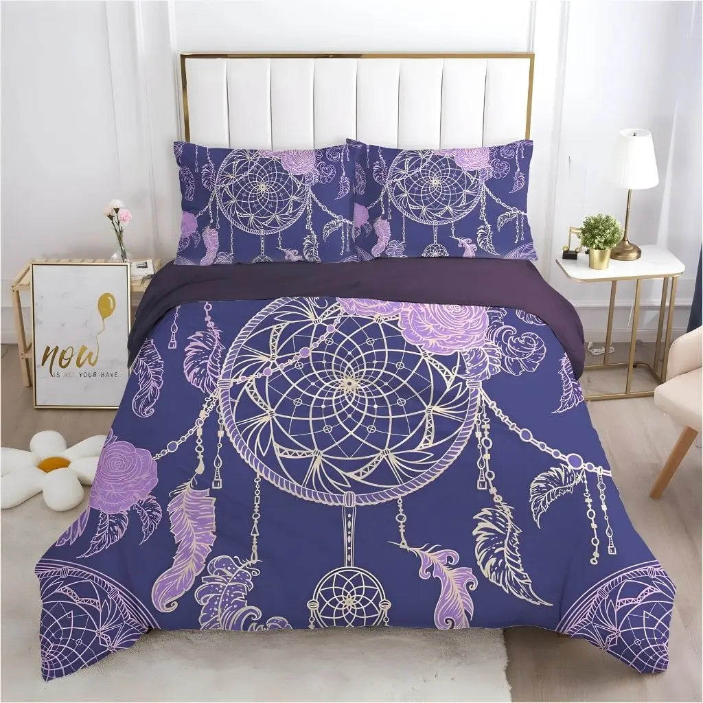 Madeline Berber Fleece Geometric Bedding Set