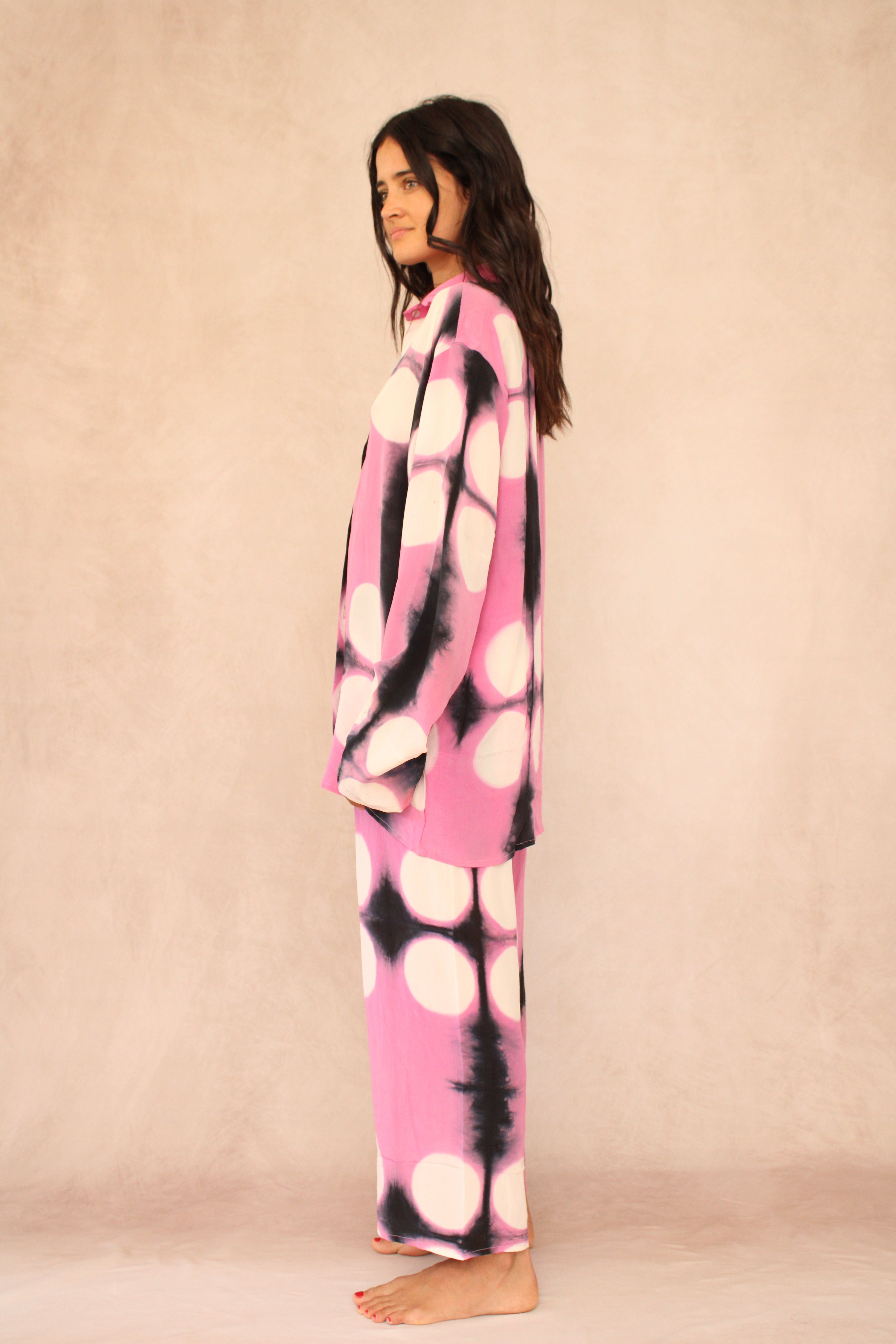 Pink Moon Silk Set