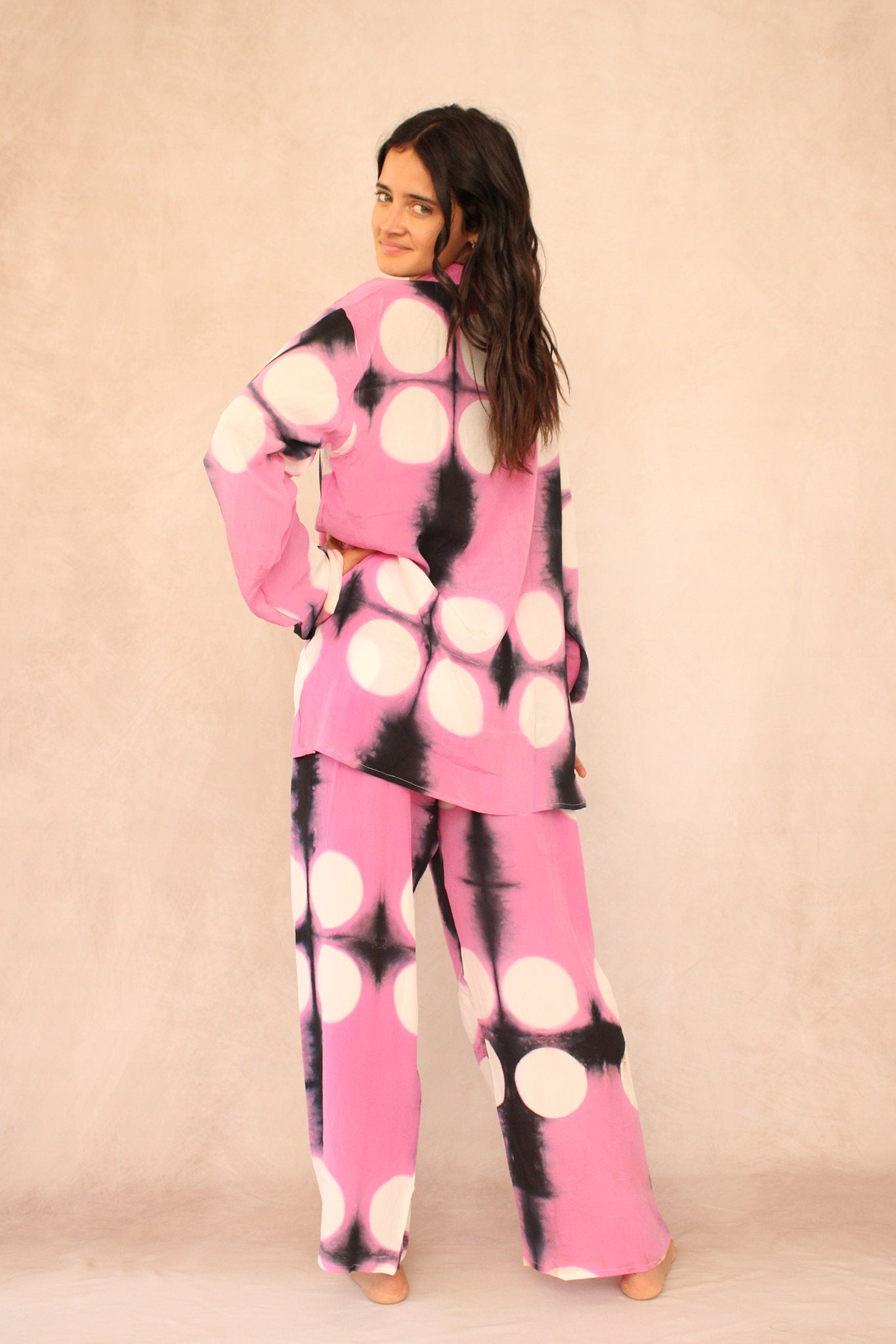 Pink Moon Silk Set
