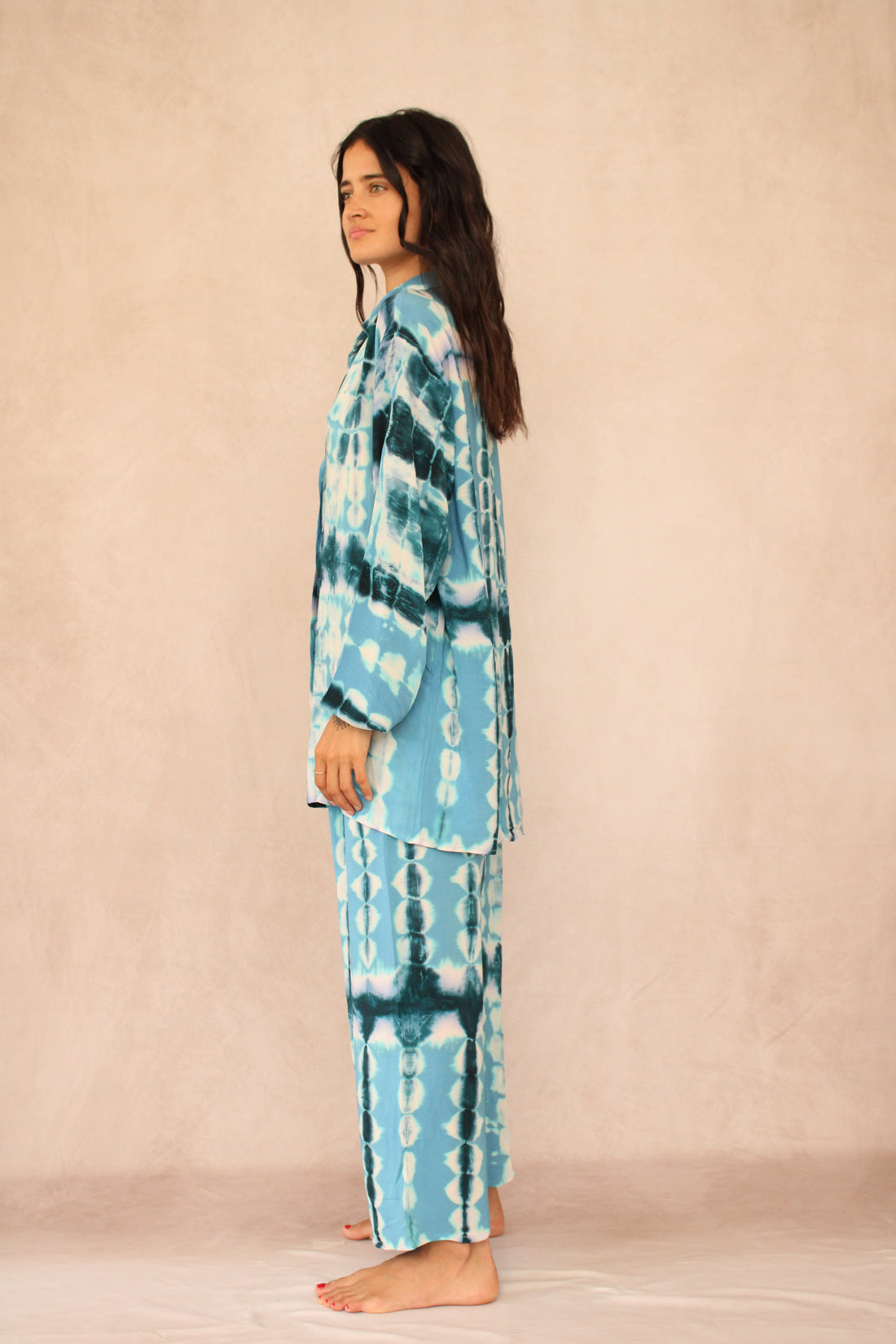 SHIBORI SILK SET
