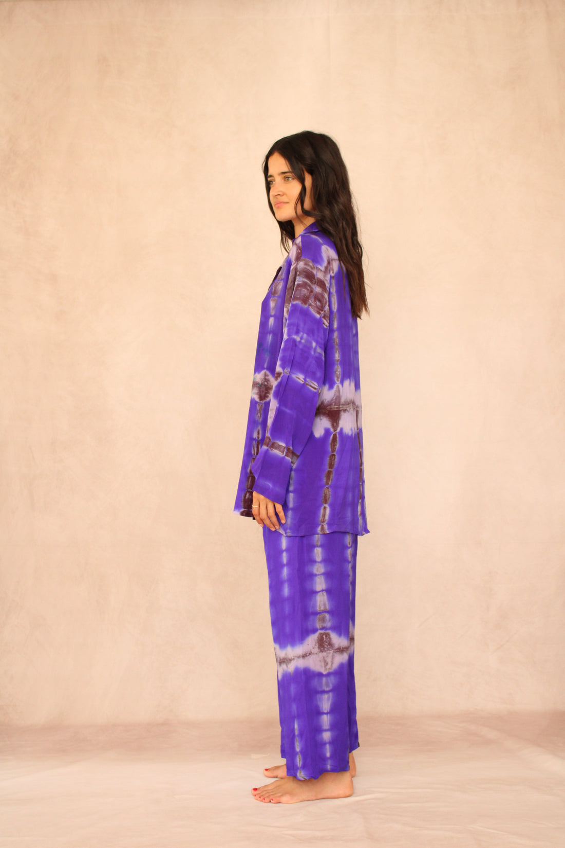 SHIBORI SILK SET