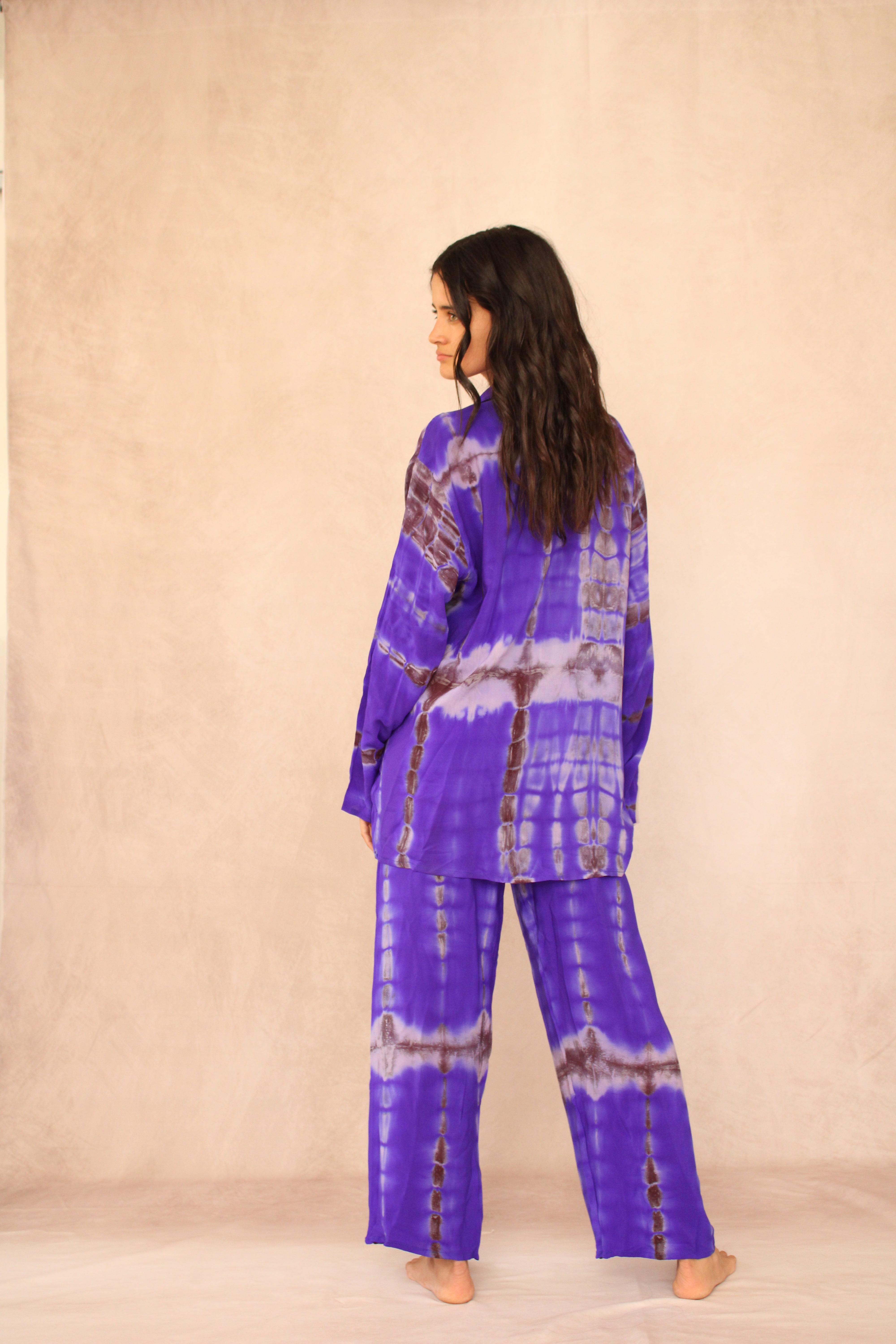 SHIBORI SILK SET