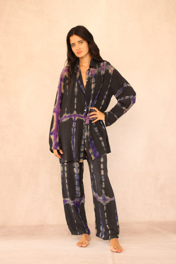 SHIBORI SILK SET