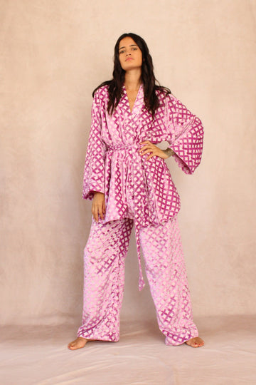 VELVET SET PINK CITY