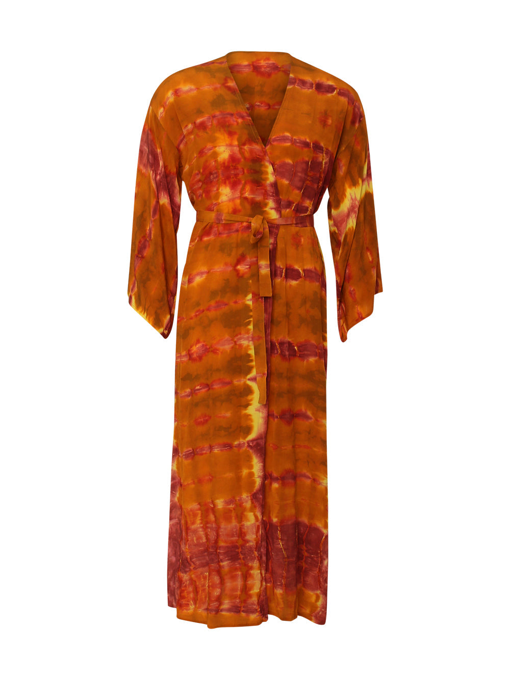 SHIBORI SILK KIMONO