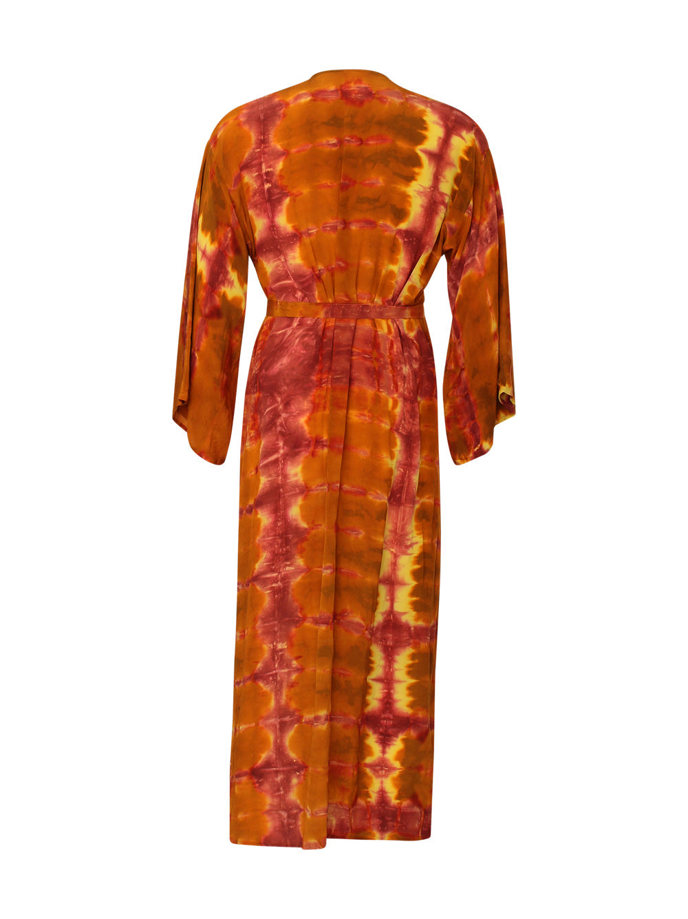 SHIBORI SILK KIMONO