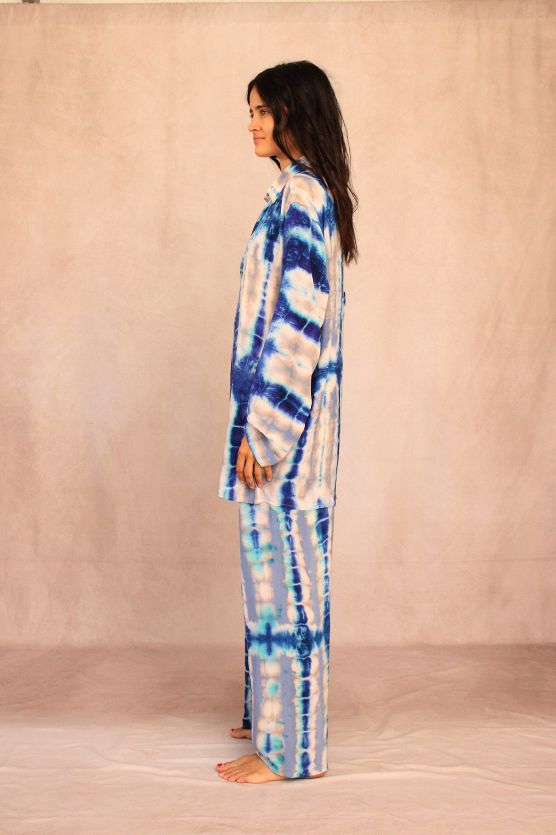SHIBORI SILK SET