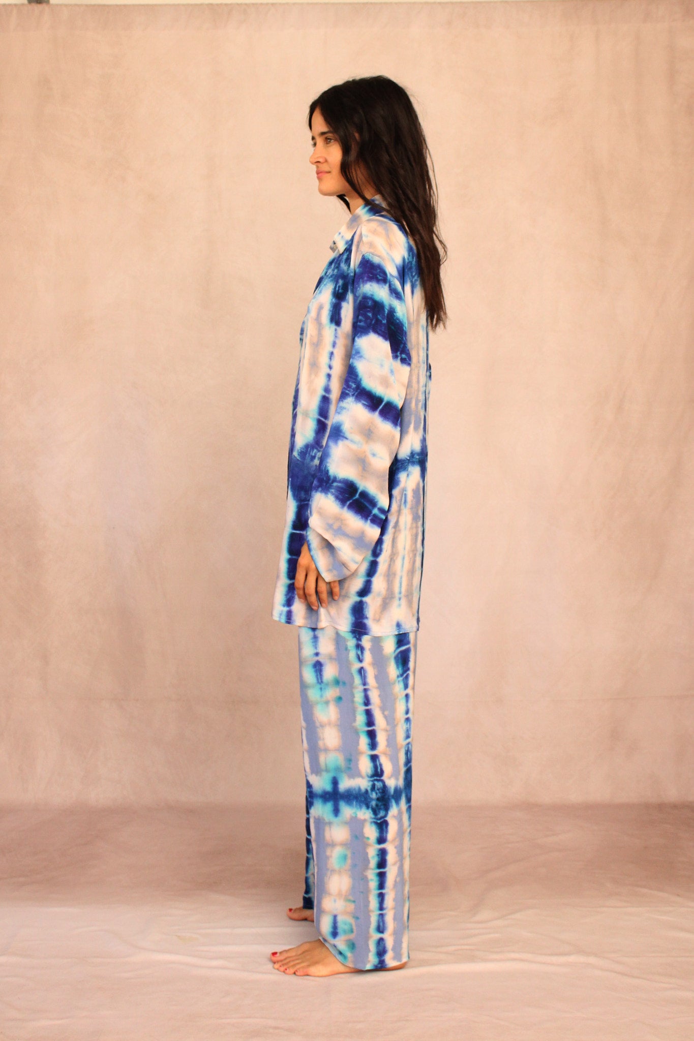 SHIBORI SILK SET