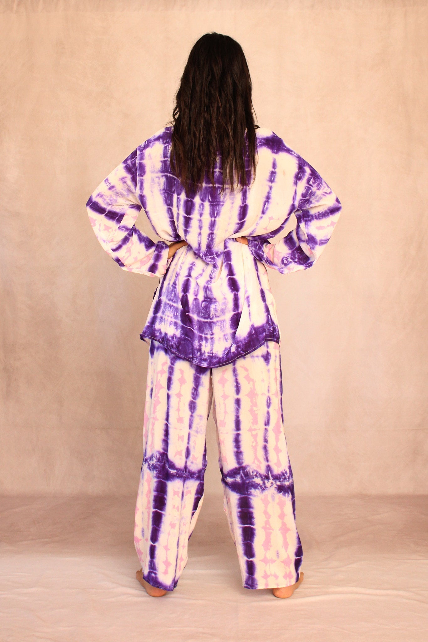 SHIBORI SILK SET