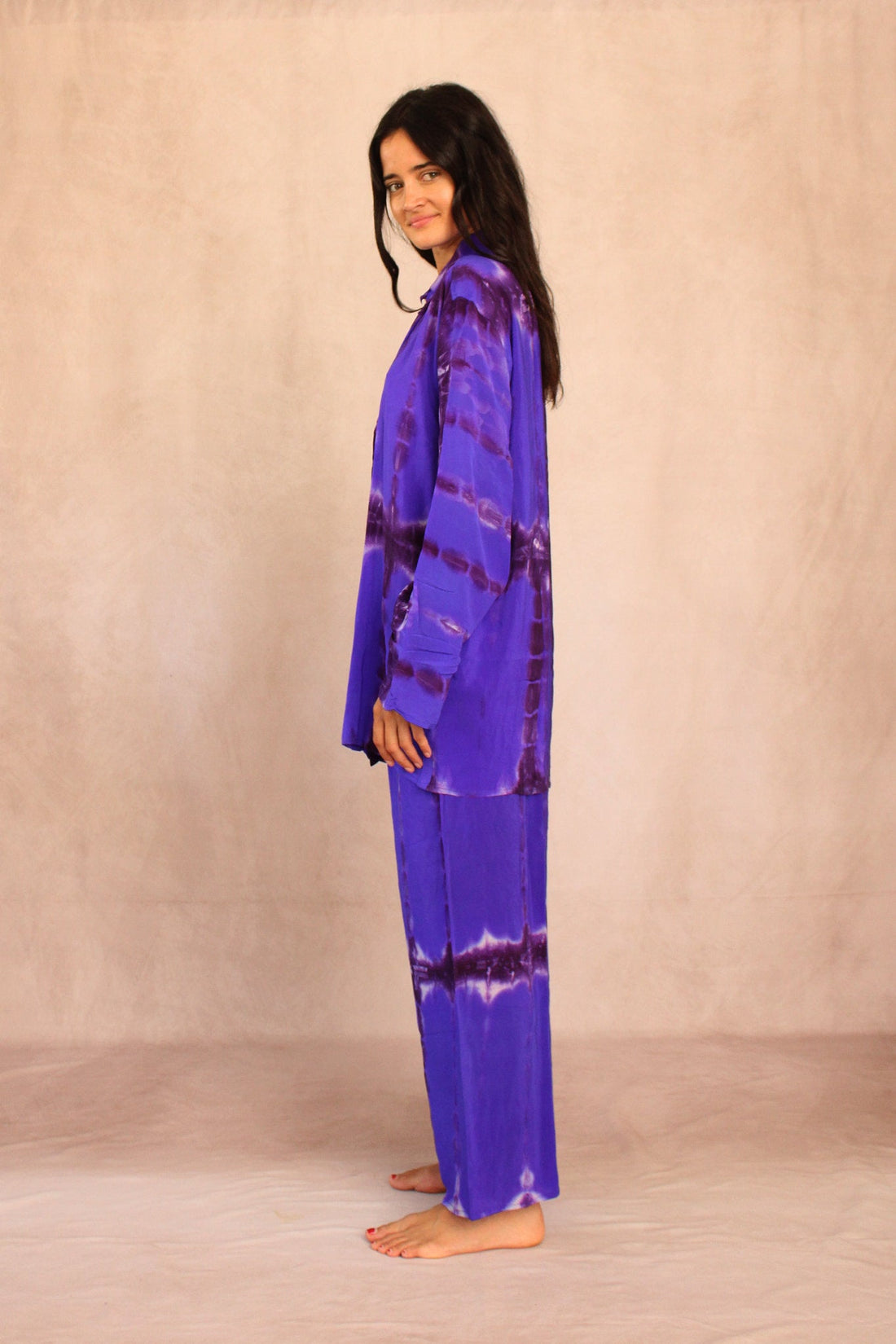 SHIBORI SILK SET