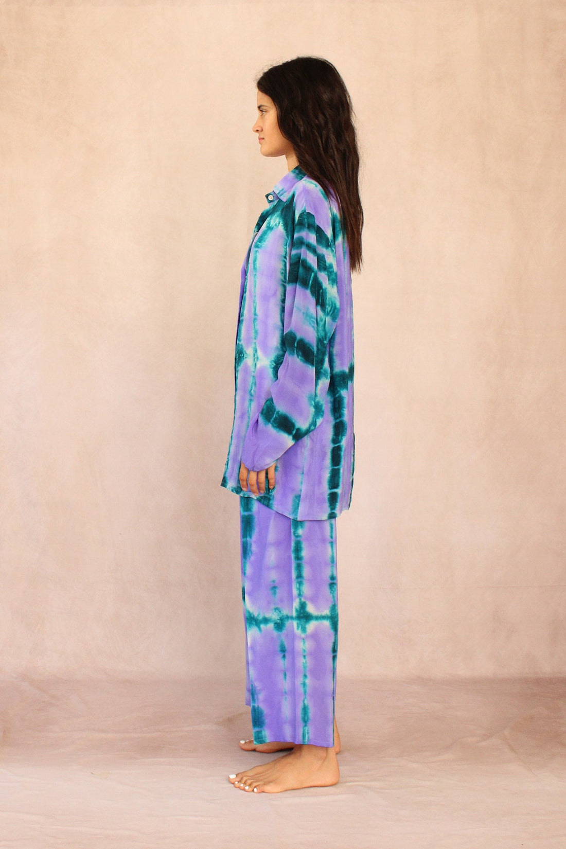 SHIBORI SILK SET