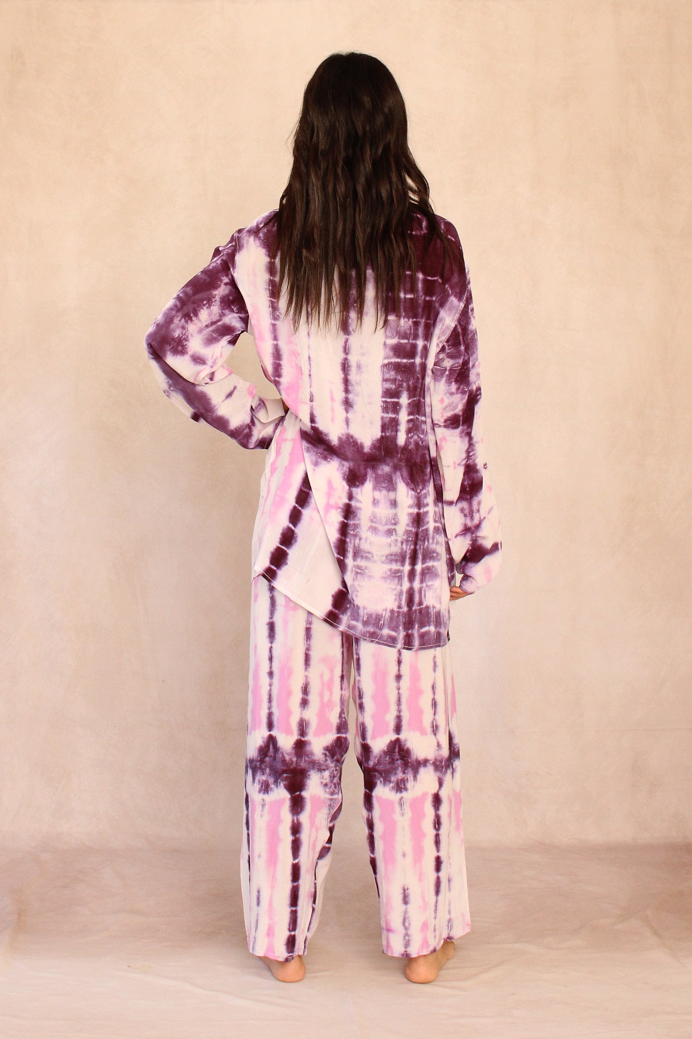 SHIBORI SILK SET