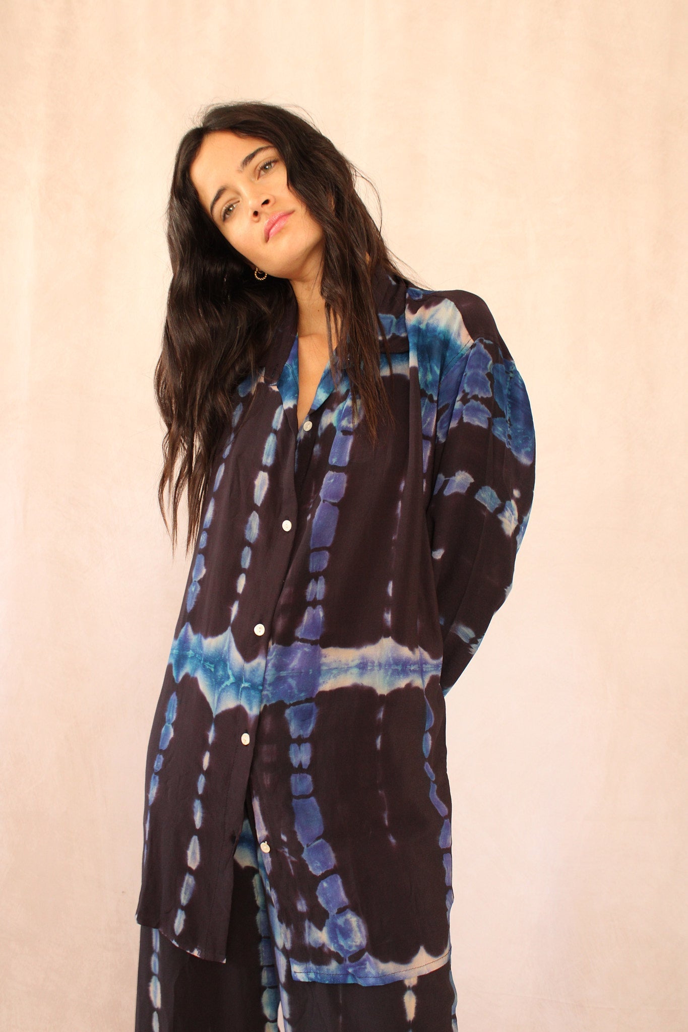 SHIBORI SILK SET