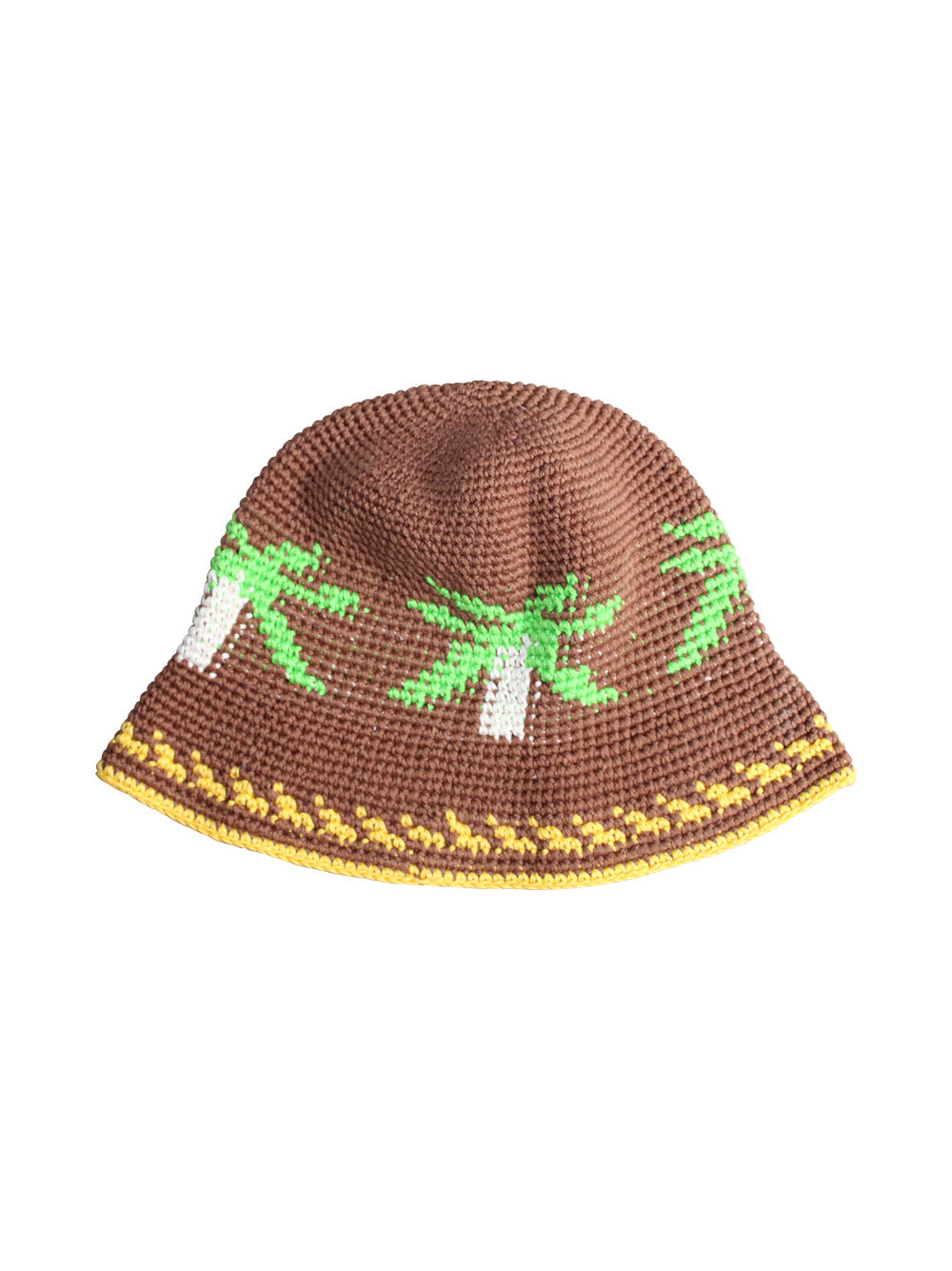 CROCHET HAT PALM TREES